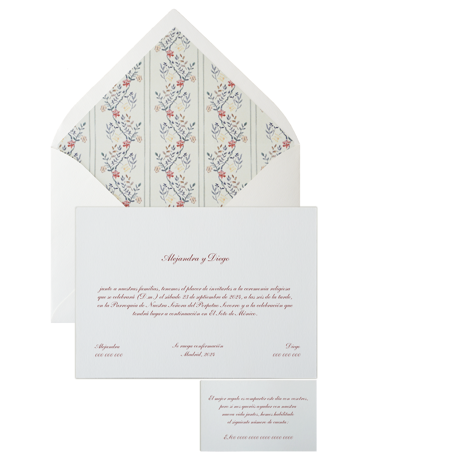 Invitación Pattern INGLÉS