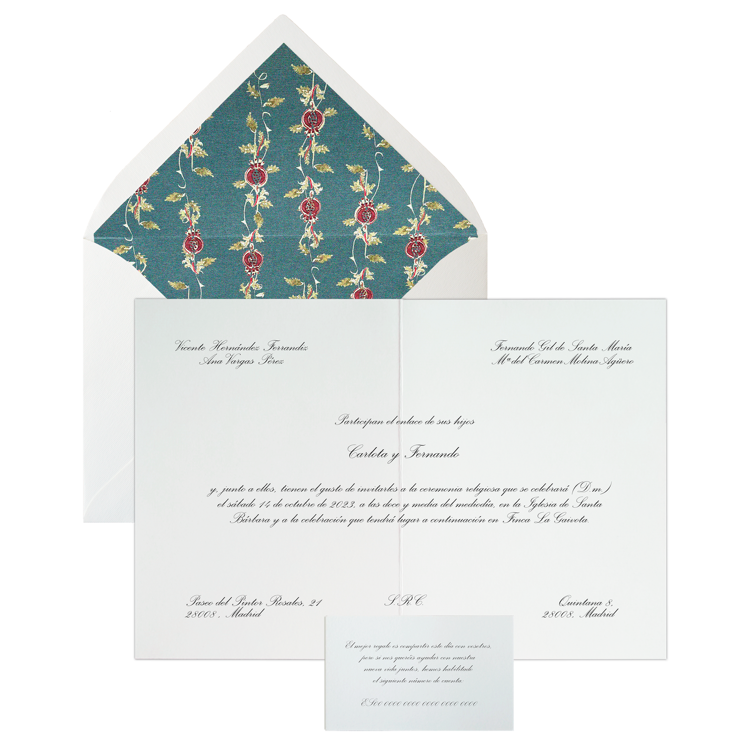 Invitación Pattern LIBERTY