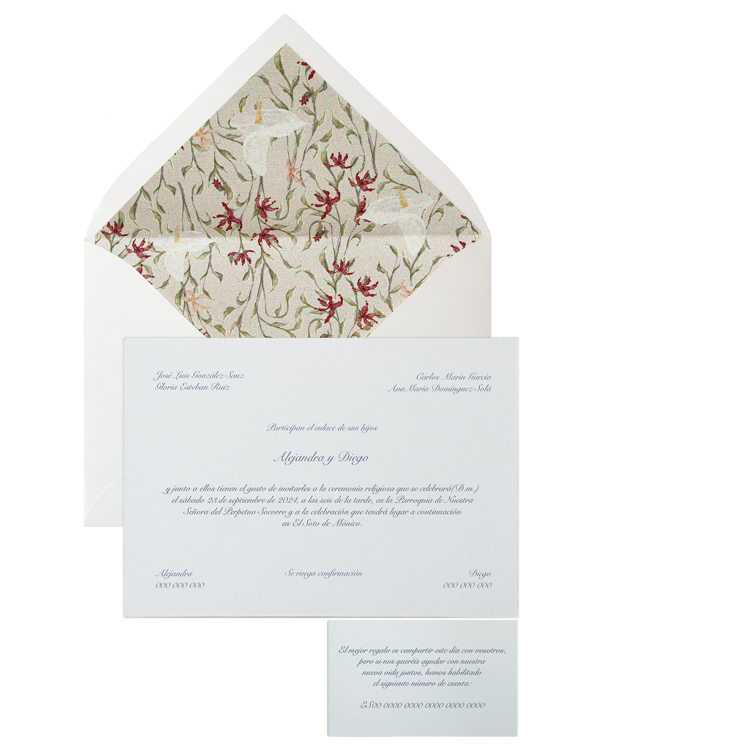 Invitación Pattern PUGLIA beige