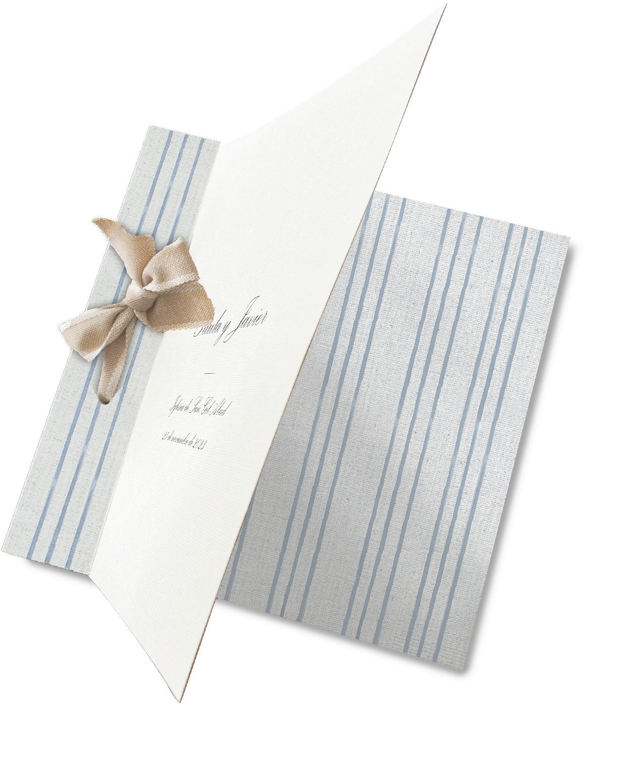 Libro de firmas Pattern RAYAS AZULES