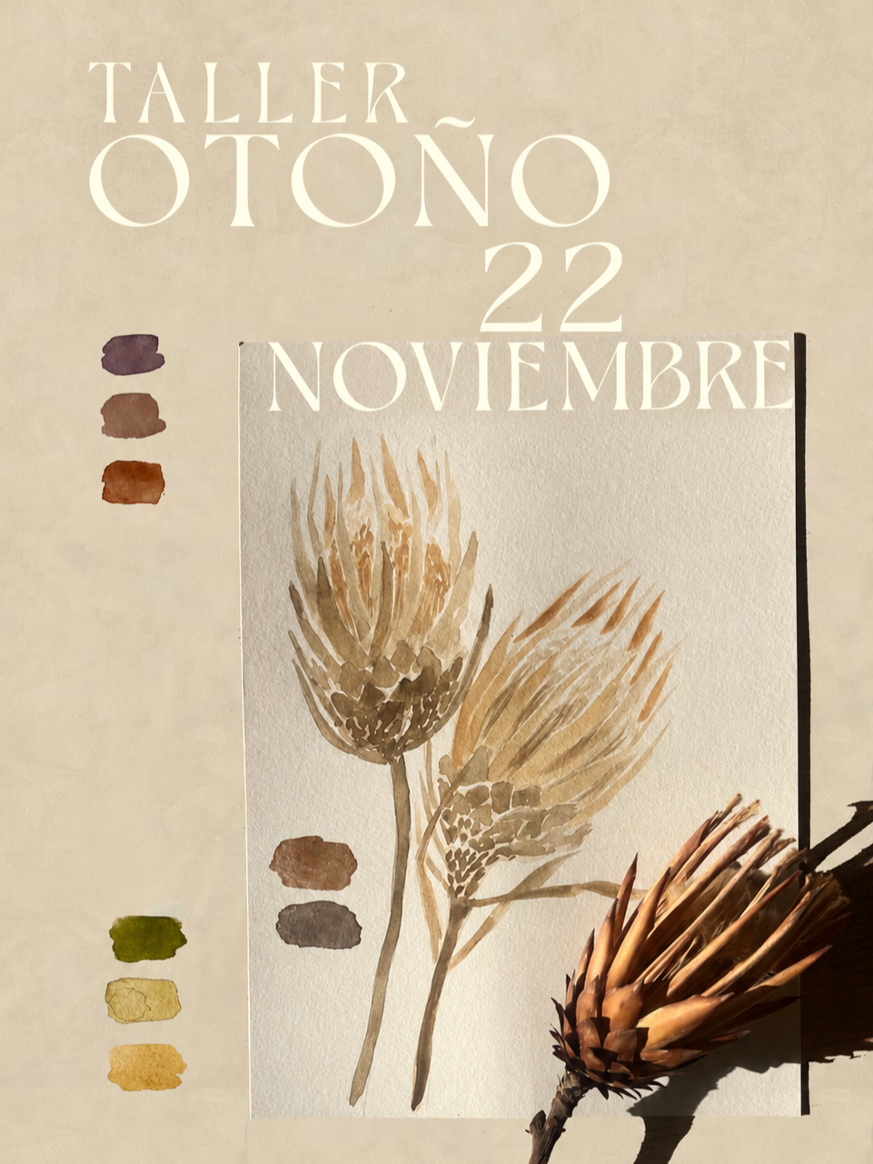 TALLER 22 noviembre - Botánica Otoñal